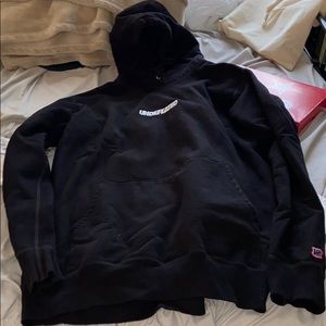 Undefeated Black Pullover Hoodie Size XL